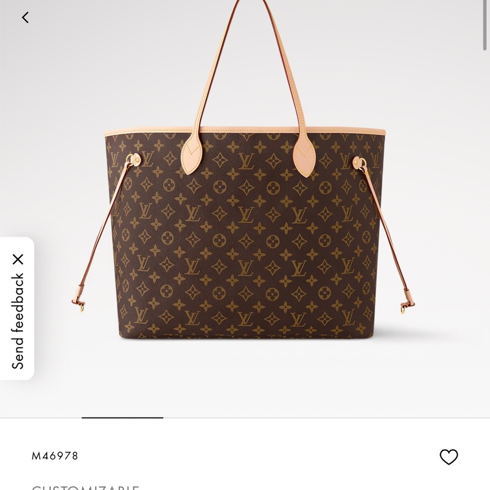 Louis Vuitton Dark Brown Monogram Tote